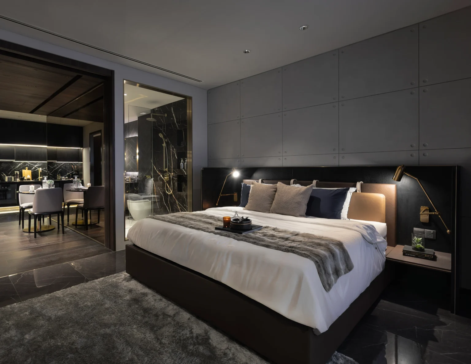 Show residence bedroom at CloutHaus KLCC